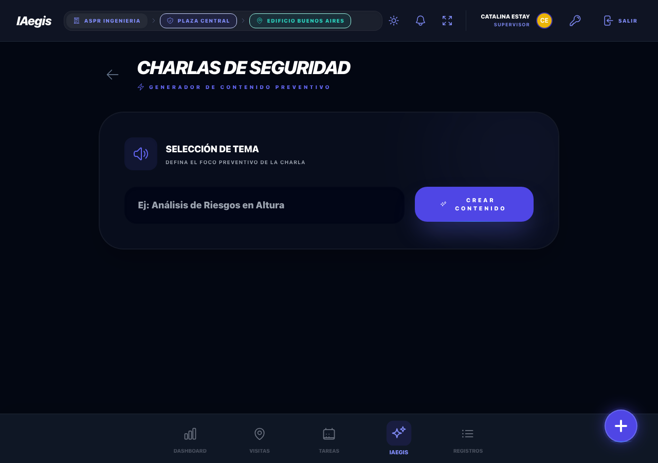 Generador de Charlas de Seguridad