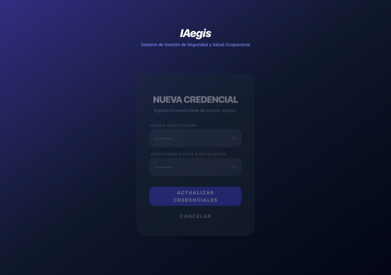 Formulario Nueva Credencial