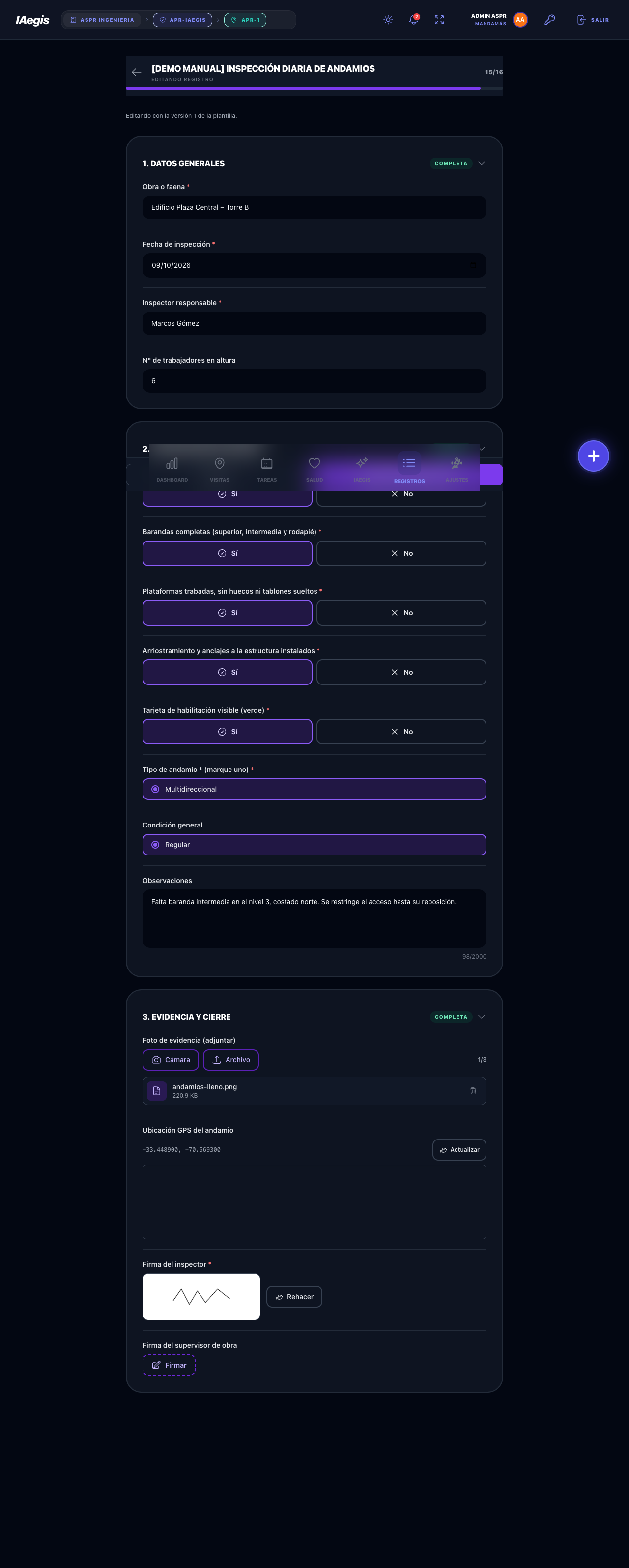 Editar registro